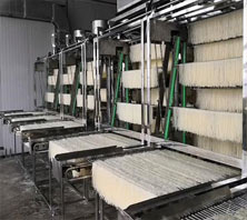 wb官网制品管在机械构造中的应用——米粉挂晾机