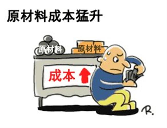 wb官网原材成本高