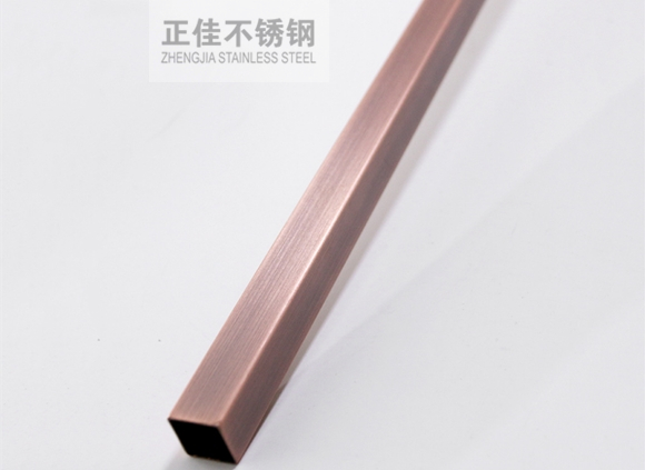 红古铜wb官网装饰方管4