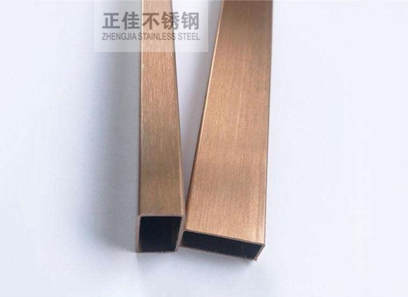 红古铜wb官网装饰方管3