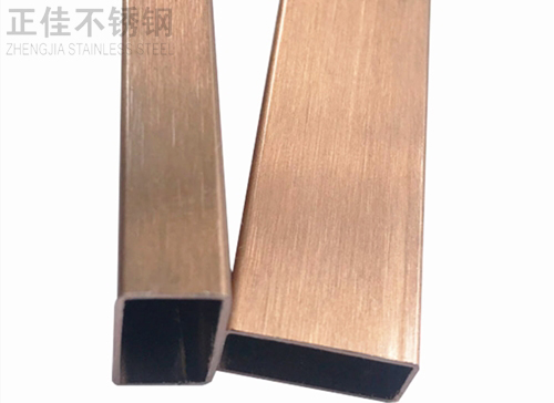 玫瑰金wb官网装饰方管