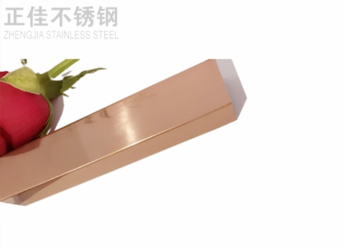 304wb官网方管玫瑰金镜面2